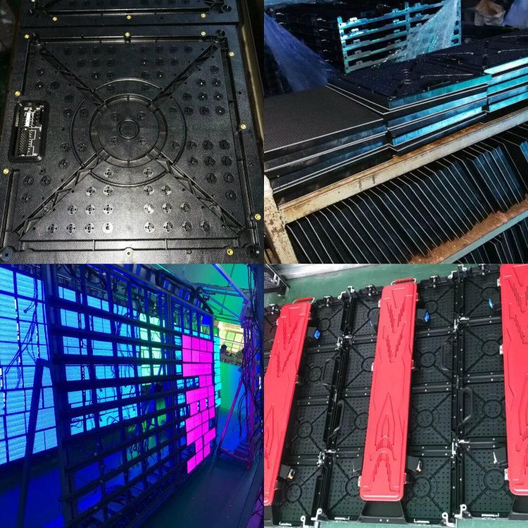 500*500mm Cabinet Indoor Rental P4.81 Module LED Screen Video Wall