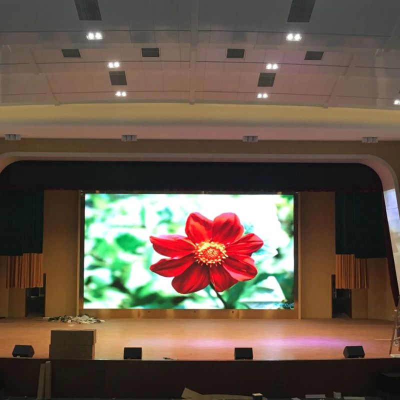800W/M^2 CE Approved Fws Cardboard and Wooden Carton Brightness LED Display Screen