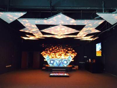 Indoor P2 P4 Curved Creative Flexible LED Curtain Display for Irregular Shapes Screens