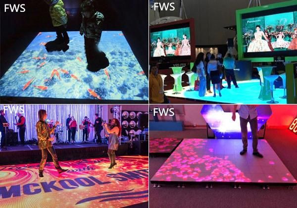 Outdoor P3.91 SMD Dance Floor LED Screen