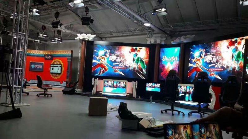 Full Color Indoor Rental Display LED P3 mm TV Studio Screen Panel