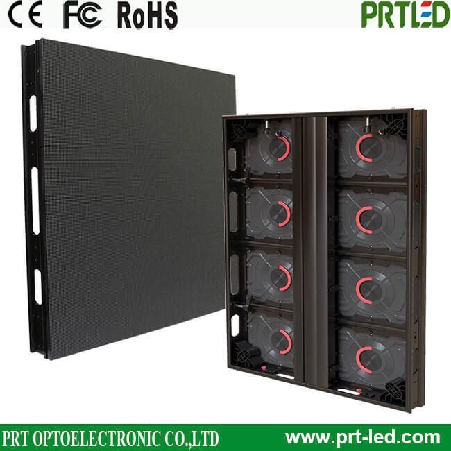 High Brightness Outdoor P6.25 LED Display with Slim Aluminum Panels 800X1200mm