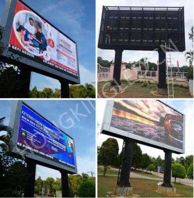 P5 P6 P8 P10 Auto Brightness Full Color Outdoor Giant LED Display for Advertising Sign