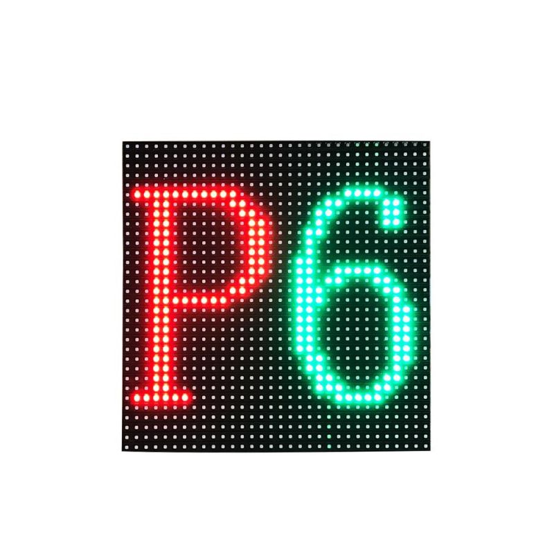 192X192mm 6000nits Brightness Outdoor P6 LED Module 1/4scan