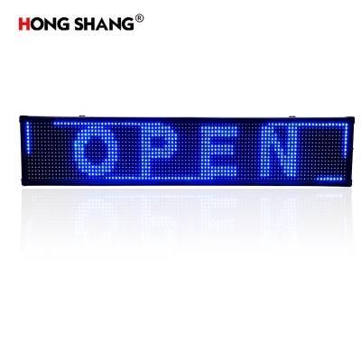 P10 Blue Window Text LED Billboard Display Module Panel Board