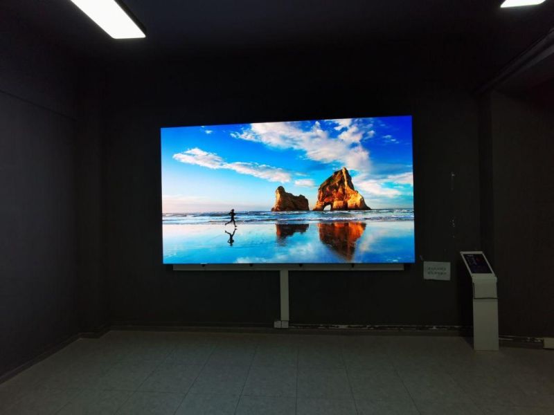 Shenzhen Ks P1.86 Indoor LED TV All-in-One 2.56mx1.44m Moving LED Screen for Conference