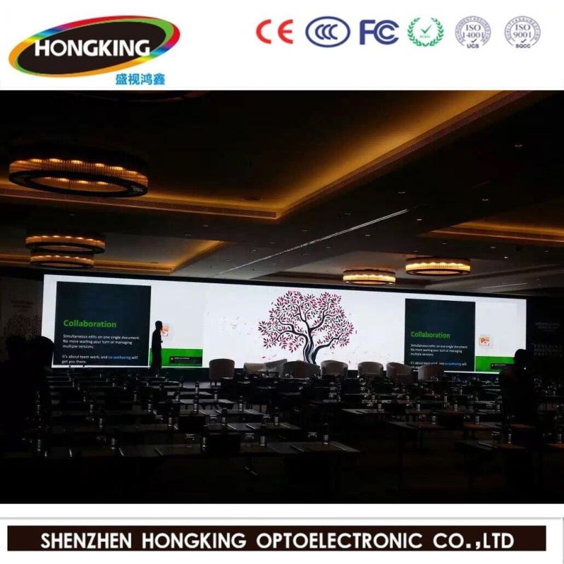 Indoor Full Color HD P4 LED Video Wall for and PC Input Advertising