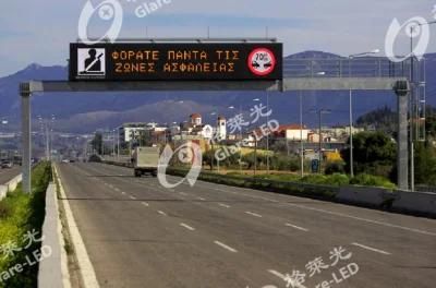 P31.25 3r2g1b Full Color LED Traffic Displays and Variable Message Signs Boards