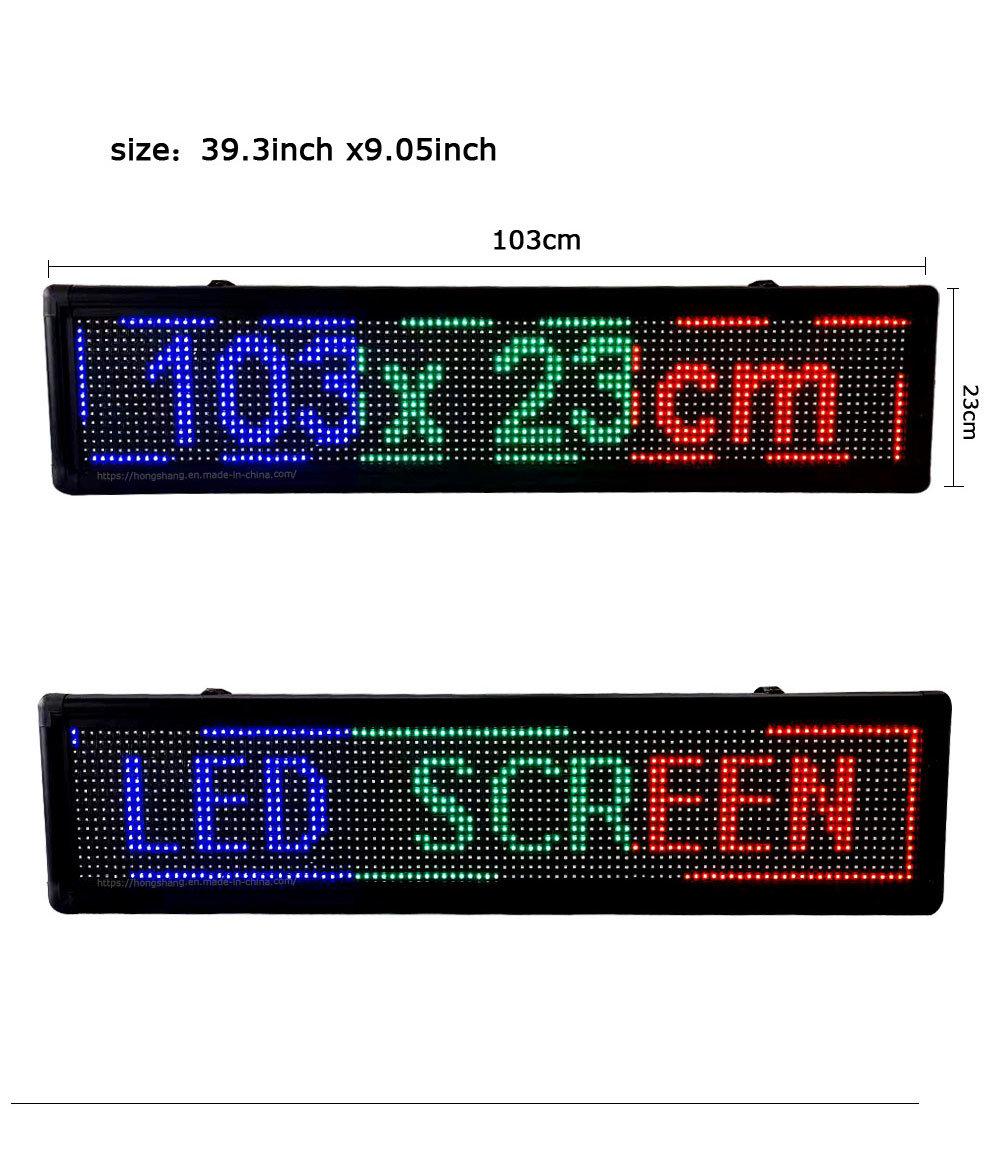 P10 Single Color Outdoor Waterproof Advertising Text Board LED Module