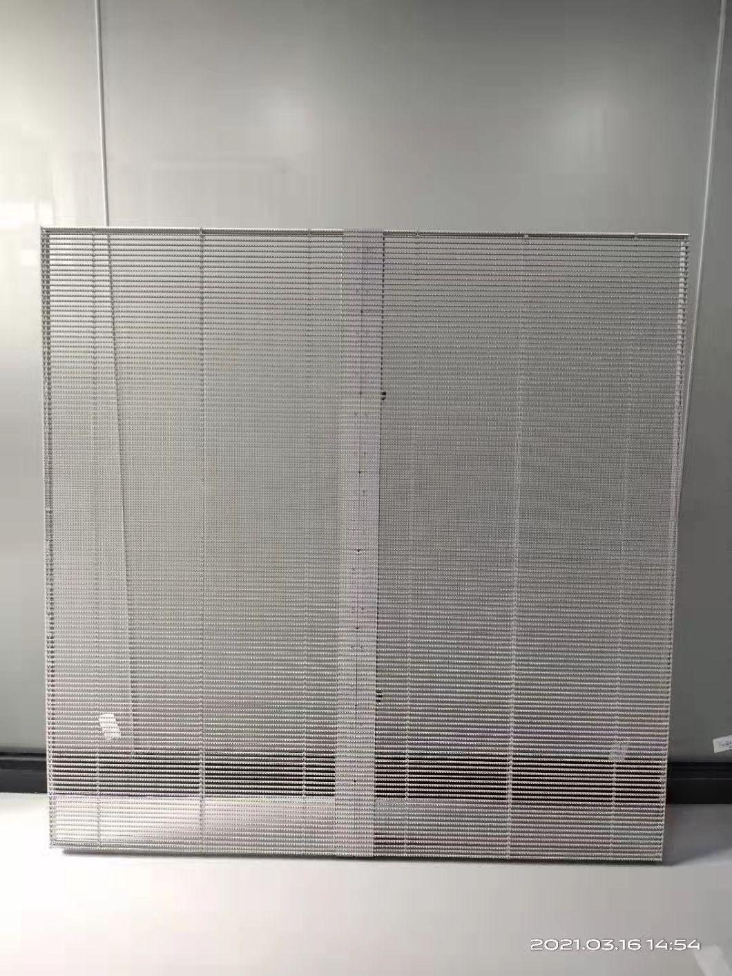 P3.9-7.8 Super HD Shopping Mall Indoor Glass Decoration Window Wall Transparent LED Display
