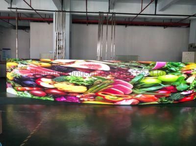 P2 Indoor HD Curve LED Display Flexible LED Module Display