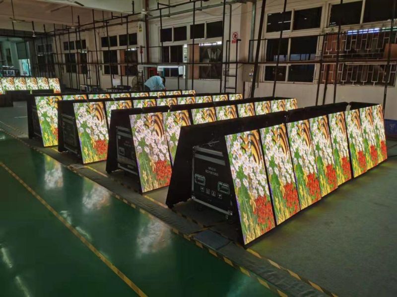 Outdoor P4.81 Flexible Rental Screen Video Advertising LED Display Pannal Low Price