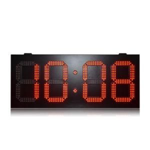 Outdoor Digit LED Display Large LED Digital Clock Clock LED Display