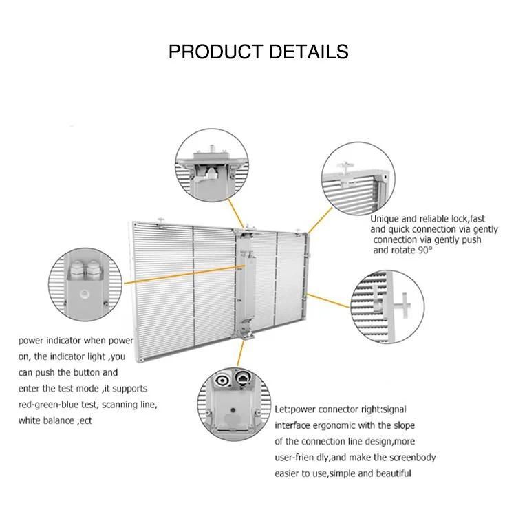 High Transparency P5.2 Indoor LED Transparent Displays for Advertising