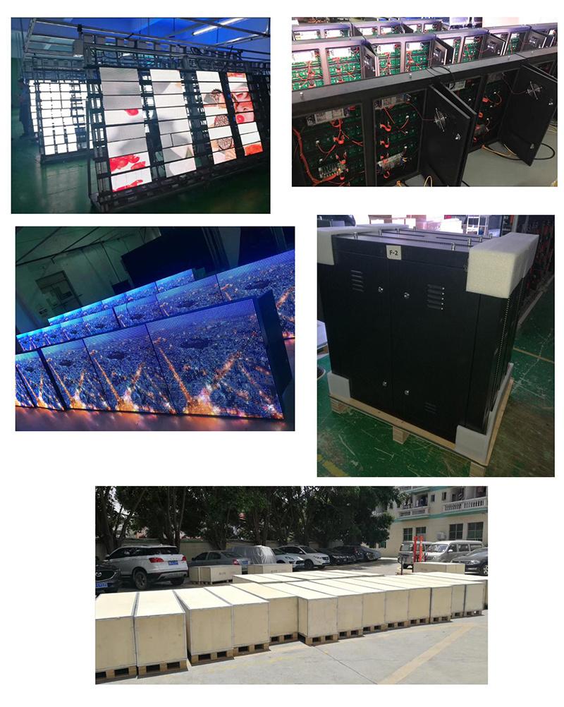 Outdoor LED Display Ultra-Thin Magnesium Alloy Cabinet Front Maintenance P4 P5 P5.92 P6 P6.66 P8 P10 P16