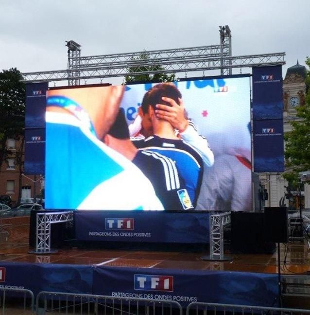 Digital P8 LED Video Wall Outdoor Stage Rental LED Display