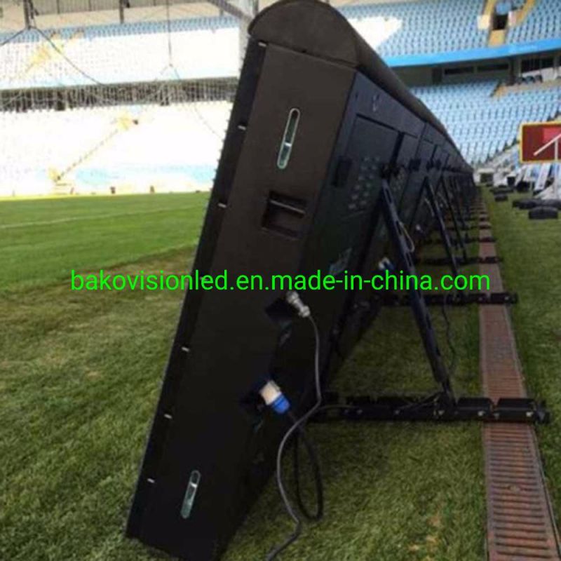 P3.91 P4.81 P5.95 P10 P16 Quick Joint and High Refresh Rate Sports Stadium Perimeter Advertising LED Display