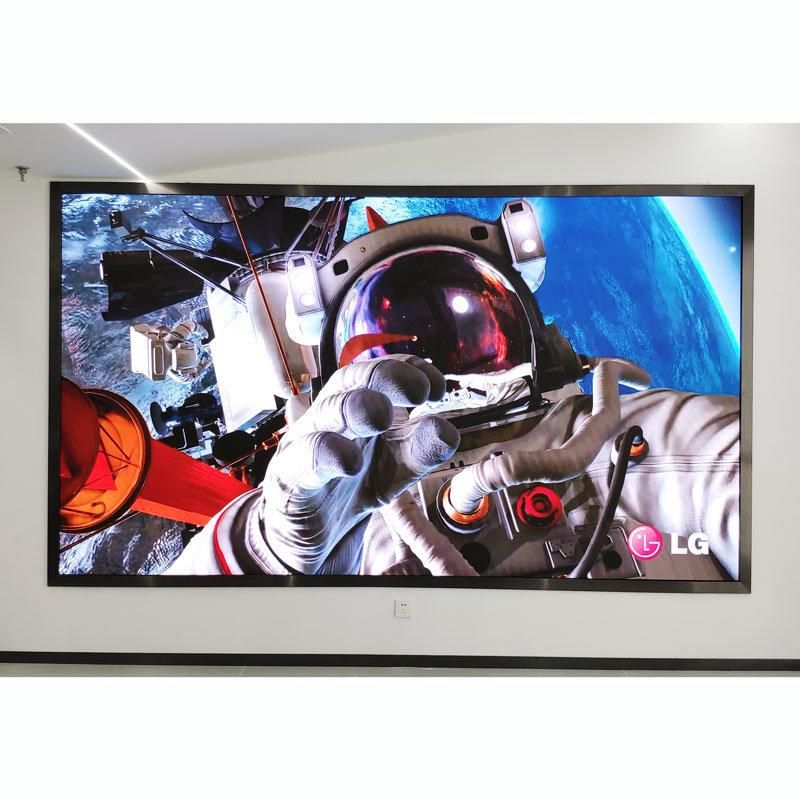 Custom Pixel Size Factory Direct Sale LED Indoor Screen Display Flat LED Screen