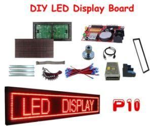 Semi Outdoor P10 Red Color LED Display Panel