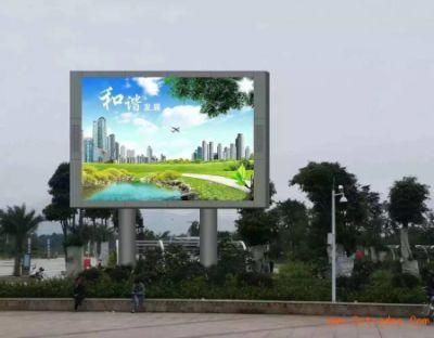 Text Fws Freight Cabinet Case Outdoor Video Screen LED Display with CE