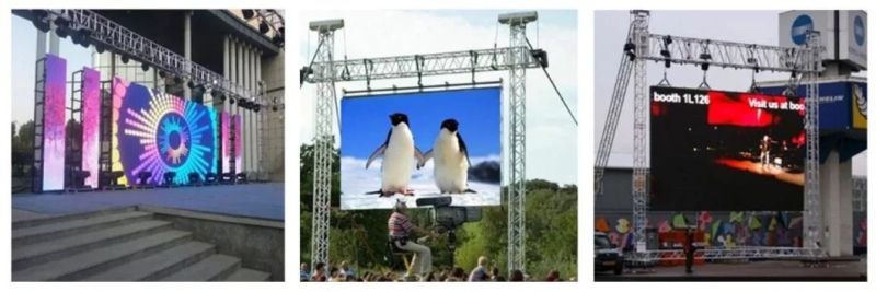 CE Approved Display Fws Freight Cabinet Case Outdoor Video LED Screen
