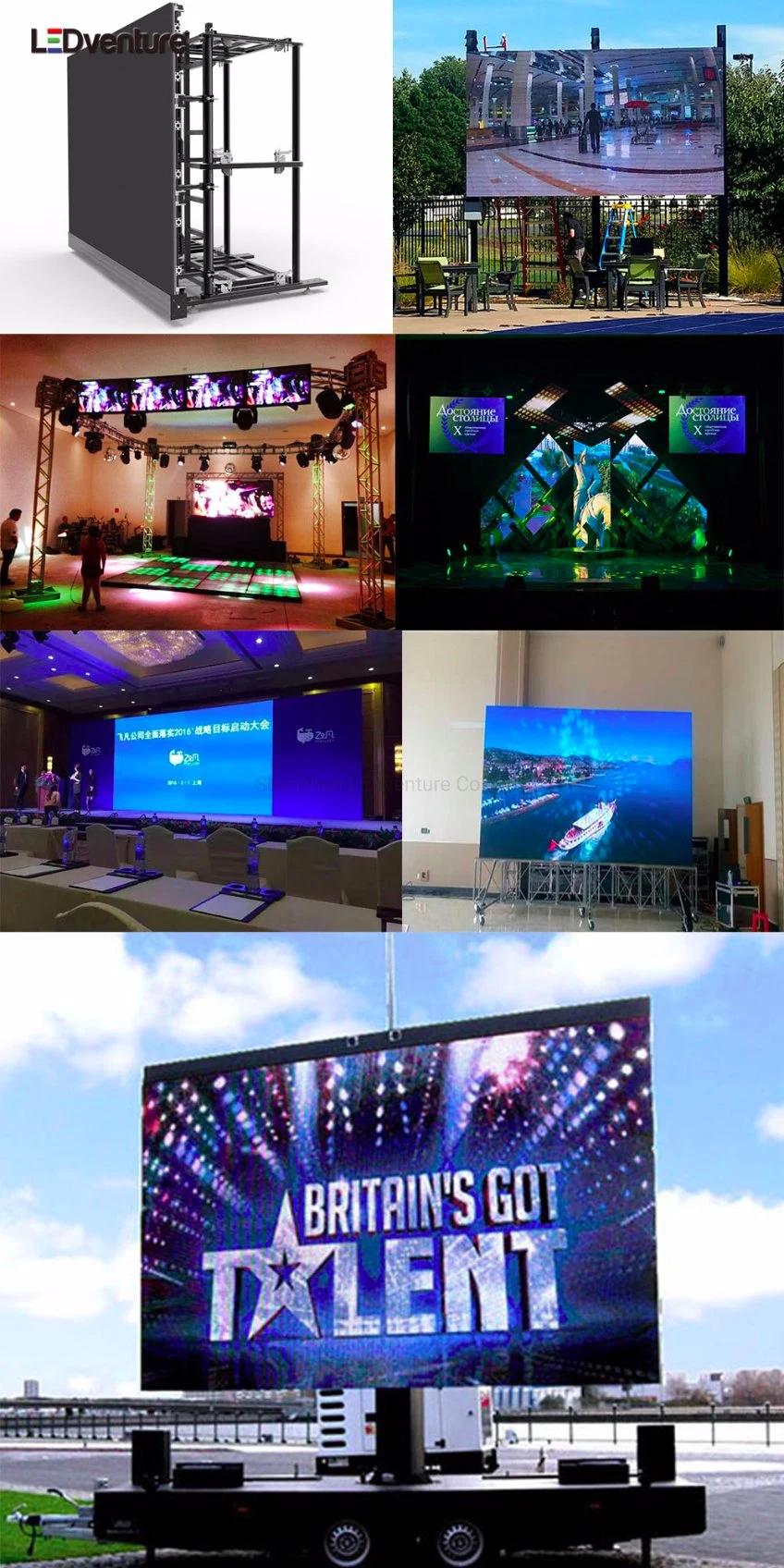 Full Color Outdoor P4.8 LED Digital Display Panel Rental LED Billboard