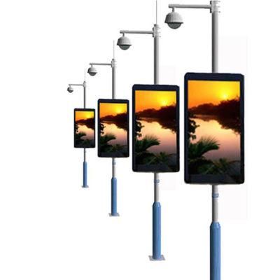 P3 P4 Outdoor Light Post Pole LED Sign Billboard 4G