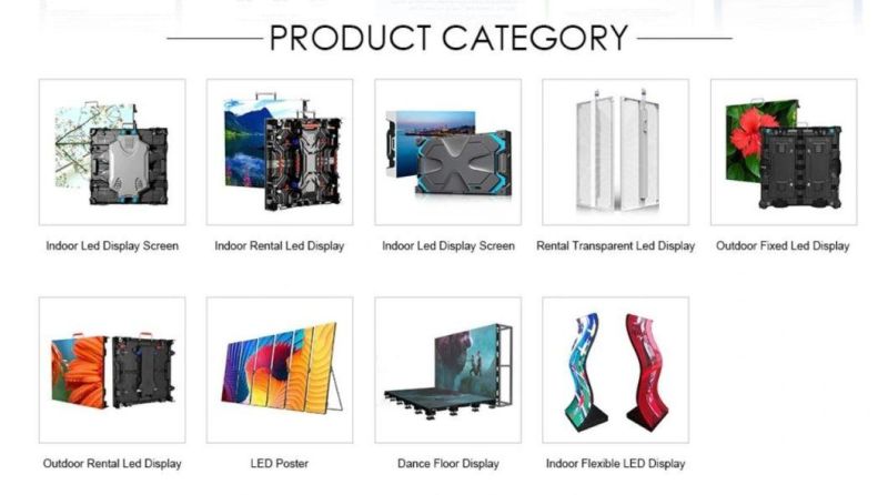 LED Video Panel Advertising Video Wall Full-Color P3.33 Indoor LED Display Screen