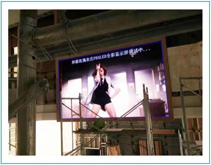 P2.976 Fast Assemble Cabinet Display Screen for Adverting Using