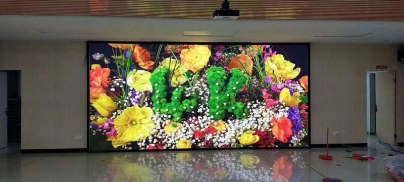 P4mm Waterproof LED Wall Display Screen, Full Color Fixed Advertising Outdoor LED Display