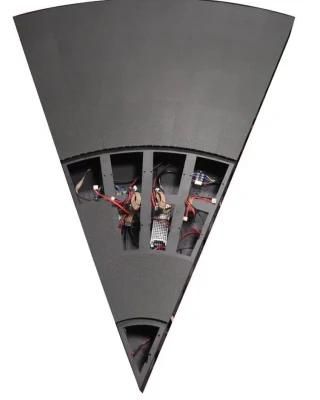 Irregular LED Screen P4 Outdoor LED Cake Shape Display for Pizza