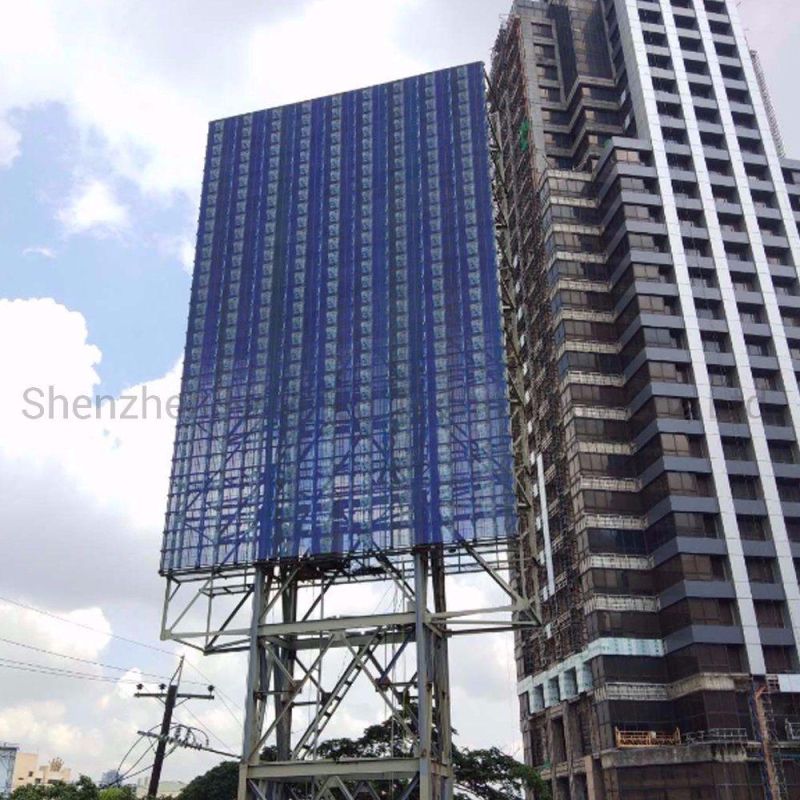 P3.91 -7.8 Outdoor Window Full Color LED Transparent Display Screen for Advertising