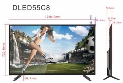 Full HD Televisions with WiFi LED Tvs From China LED Television 4K Smart TV 32 43 50 55 65 75 82 Inch with HD FHD UHD LED TV