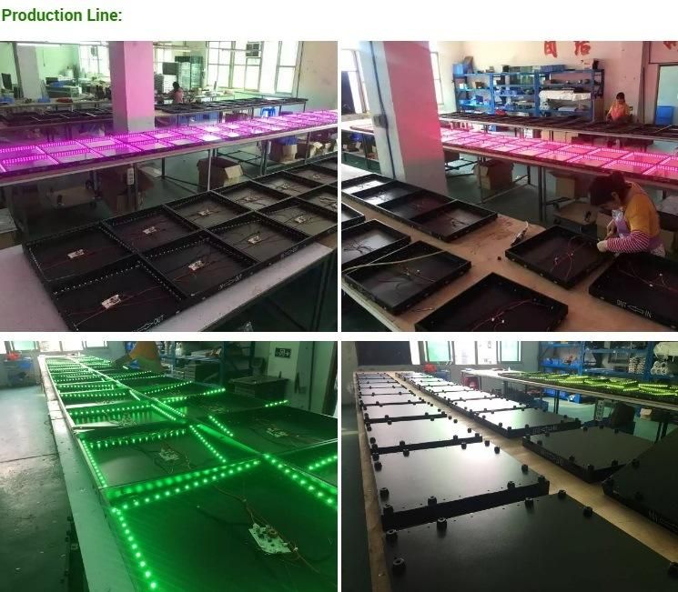 RGB Color Changing DMX Stage 3D Infinity LED Dance Floor