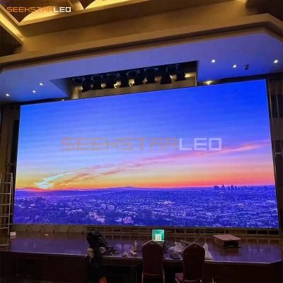 Seamless Splice Full Color LED Video Screen Wall P4 Indoor LED Display Billboard