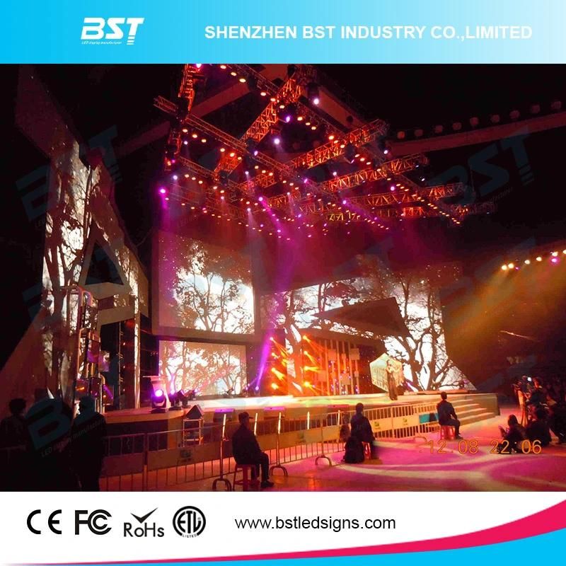 SMD 1r1g1b Rental LED Display Screen, P4.81 Die-Casting Aluminum Outdoor LED Billboard