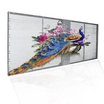 P3.96 Glass Panel Transparent LED Display Indoor