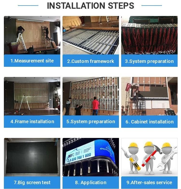New Product 16: 9 LED Video Wall P1.8 P1.9 P2 P2.5 HD Indoor LED Display Screen P0.9 P1.2 P1.5 P1.6 Small Pixel Pitch Panel