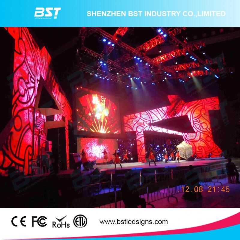 SMD 1r1g1b Rental LED Display Screen, P4.81 Die-Casting Aluminum Outdoor LED Billboard