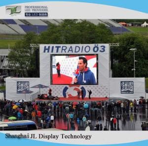 P16 RGB Outdoor LED Billboard Display on Pillar