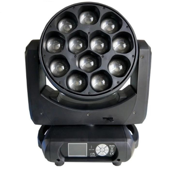 Stage Lighting 12X40W Pixel Zoom Beam Wash LED Moving Head Light