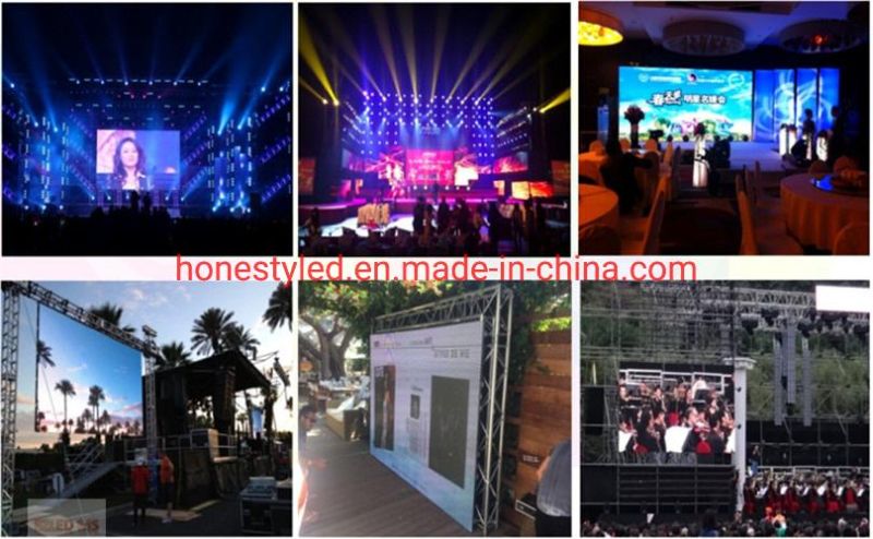 High Resolution Full Color P6 LED Display Screen Advertising Outdoor Video Wall SMD Waterproof Screen Panel LED Billboard Sign