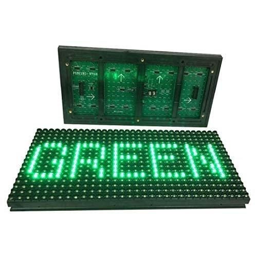 DIP546 P10 Outdoor Single Red/Green/White/Yellow/Blue Color LED Module