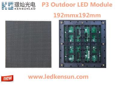 Stock SMD1921 5500CD/Sq. M Outdoor Waterproof P3 LED Module Kinglight LED Lamp Panel