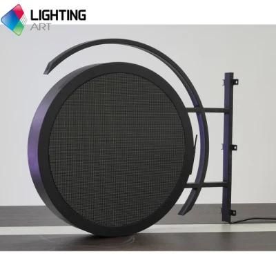 Customized High Quality Fashionable Circular Round OEM ODM LED Display Circle TV Screen P4.68mm for Shopping Mall