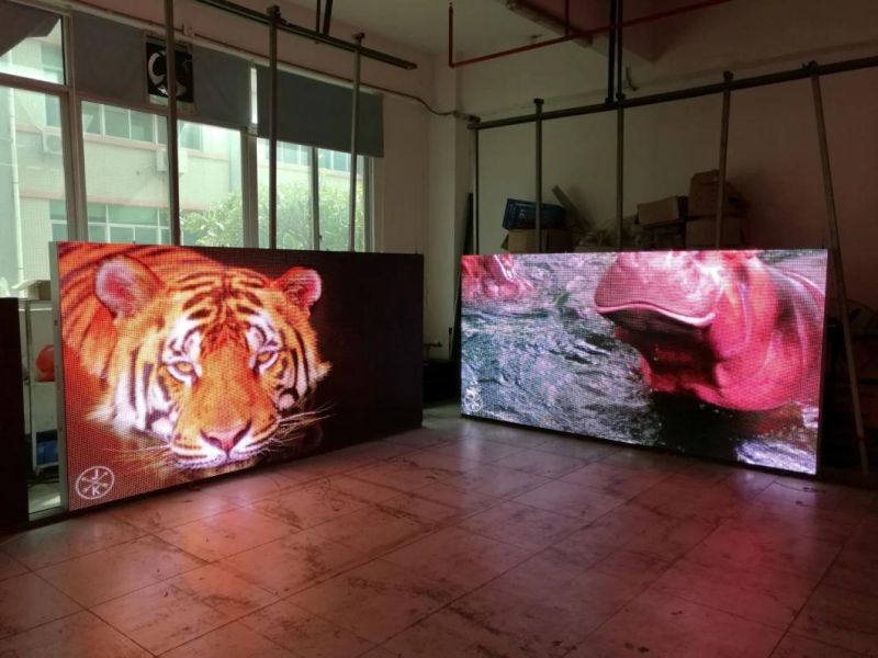 Full Color 3.91mm LED Video Wall P3.91 Indoor Rental LED Display Screen with 500X500 Aluminium Die Casting Cabinet