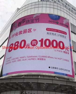 Full Color P6 Download Advertisement Video Wall HD Big Screen Outdoor Renta LED Display