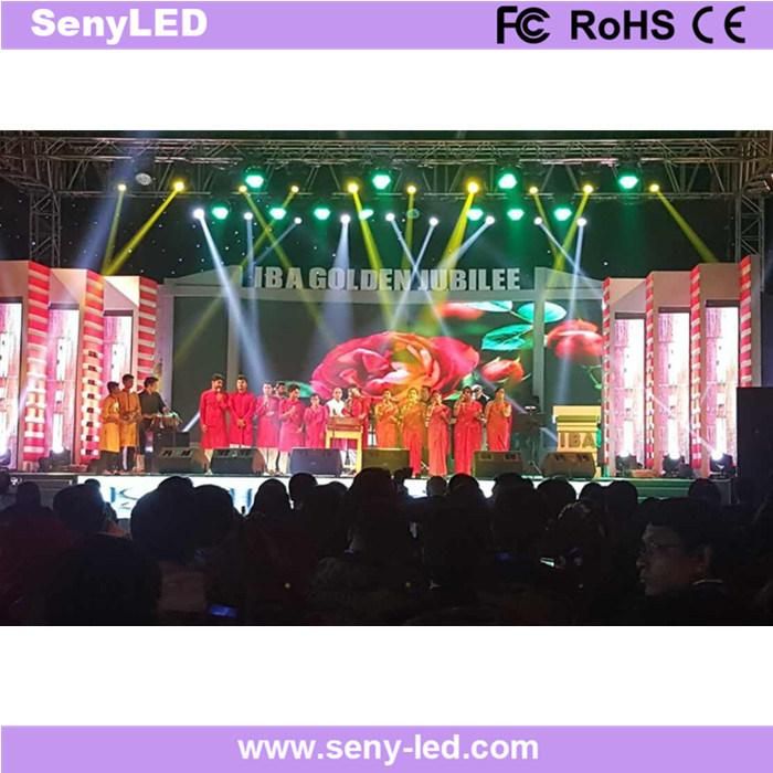 Die-Casting Indoor/ Outdoor Full Color LED Display Screen for Stage Video Advertising