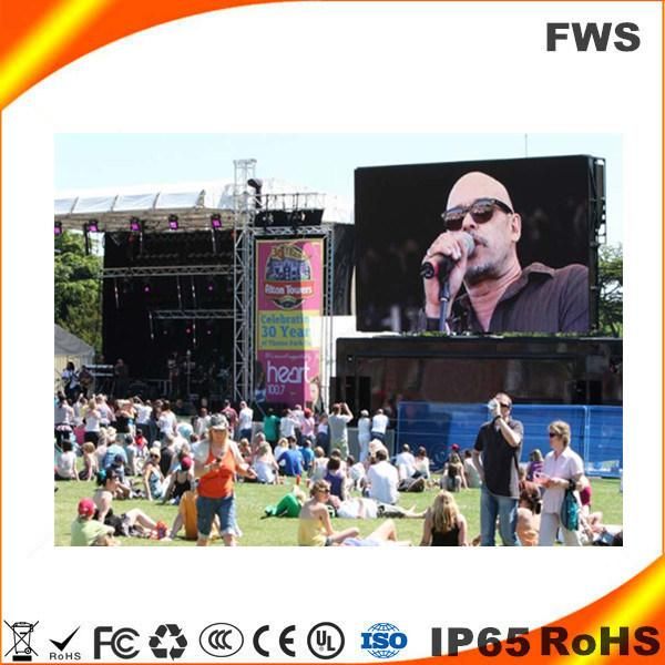 P8mm Outdoor Waterproof Full Colour Rental LED Display for Show