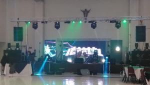 P3.91 LED Display Screen Indoor / LED Mesh Screen Board